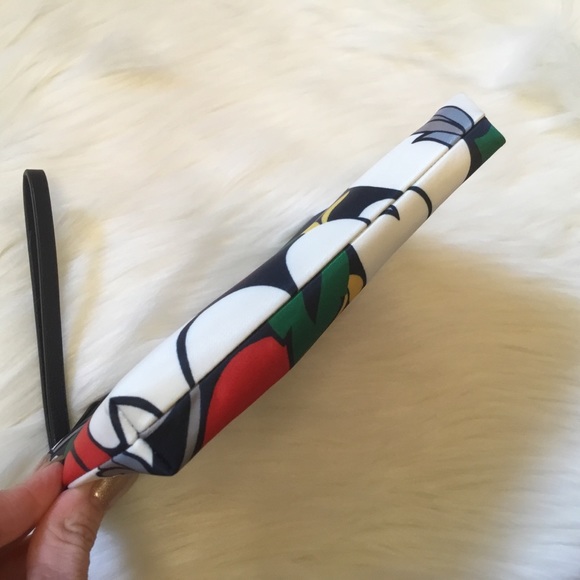 Kate Spade Medium Double Zip Wristlet Floral NWT - Picture 4 of 8